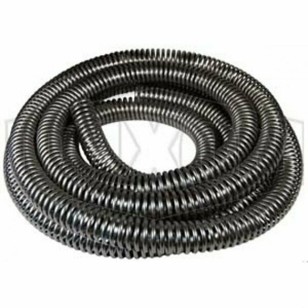 Dixon CWG Continuous Spring Guard, 1-1/4 in ID, 0.175 in Wire, 33 Coils/ft, Galvanized Steel CWG-C-1.25-25